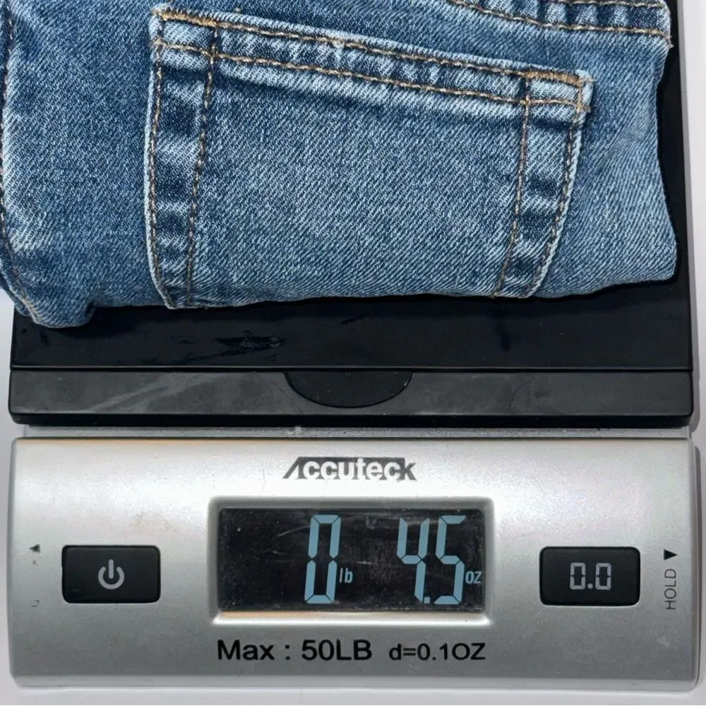 Old Navy size 2t stretchy distressed Blue Denim Shorts